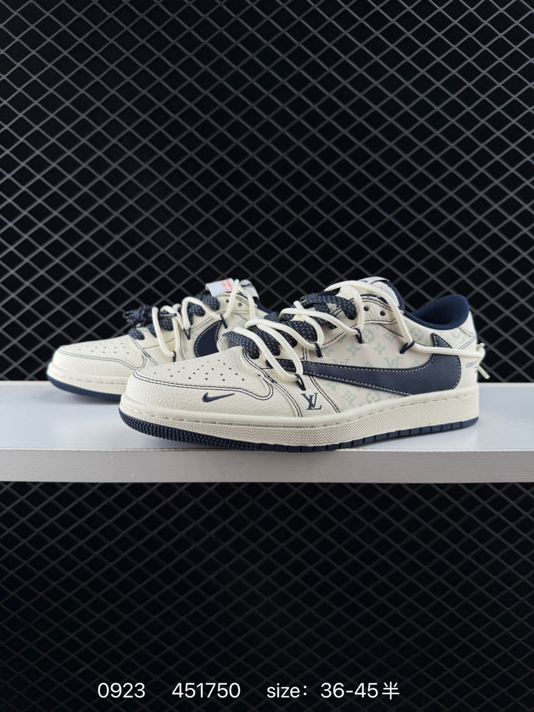 Fragment x Travis Scott x LV Air Jordan 1 Low